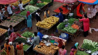 Economists' poll sees India's July retail inflation steady at 4.4%
