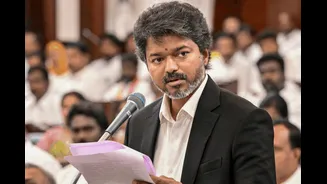 Vijay’s Cabinet Expansion: Two MLAs From TVK Allies IUML, VCK Take Oath As Ministers