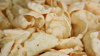 Swap chips with sprouted lentil crisps