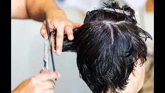 Delhi salons saw a 40% jump in monsoon haircut bookings since Saturday — the cut beating frizz this year