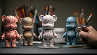 Glossy Toy Figure Masterclasses See Peak Creative Student Enrollment