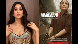 Janhvi Kapoor Calls Rani Mukerji’s Mardaani 3 Character ‘Strongest’, Says ‘Can’t Wait’