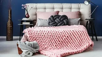 Oversized Textiles: Can Help Renters Add Personality Without Heavy Installation, With For Living Rooms And Bedrooms