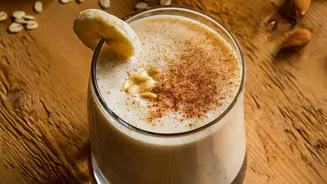 How Banana-Date Smoothies Combine Fiber And Natural Sugars For All-Day Festive Celebration Energy