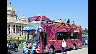 Bengaluru Welcomes ‘Ambaari’ Double-Decker  Hop-On, Hop-Off Bus: Routes, Ticket Price, Features | Explained