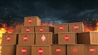 Trump's Threat: 200% Tariffs on France Over Gaza