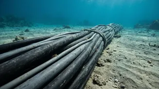 India's International Internet Depends Heavily On Submarine Cables And At Least 13 Of India's 18 Intercontinental Cables Land Near Mumbai's Versova...
