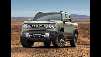 Nova picape da Chery é híbrida plug-in 4×4 a diesel que roda 170 km como elétrico