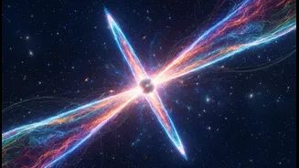 Beyond a colourful X-ray image, NASA's Lighthouse Pulsar Map highlights how invisible fields shape spectacular cosmic jets