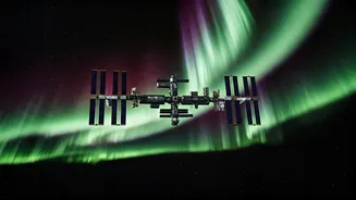 Solar Storms & Auroras: ISS Astronauts' View