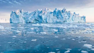Satellite Images Reveal a Major New Iceberg off Northern Greenland