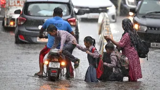 Delhi airport issues advisory as heavy rain lashes city