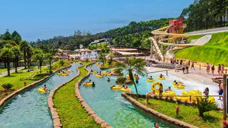 Magic City combina parque aquático, hospedagem e adrenalina a 1h30 de São Paulo