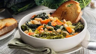 Build a protein-rich meal with mung beans and kale