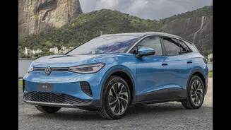 Volkswagen ID.4 elétrico chega por R$ 300 mil, mesmo preço do Tiguan