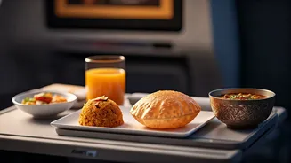 Unexpected Delights: Indian Breakfast Surprise on International Air Route
