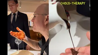 Rs 26,000 For Sticky Fingers? This Fine-Dining Spot Serves Chocolate… On Your Hands