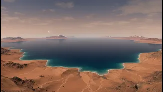Orbital Maps Suggest Mars Once Had A Vast Northern Ocean