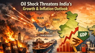 How the Iran War Is Dragging India Growth and Raising Inflation Risks