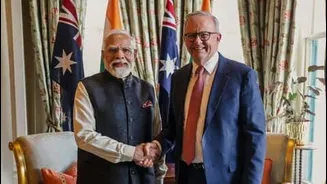 In Melbourne PM Modi likens India Australia ties to cricket