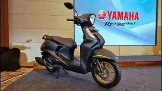 Yamaha updates Fascino 125-cc Fi Hybrid with new tail design