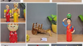 Give your home decor a rustic touch with wooden toys