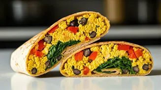 Speedy Tofu Scramble Wraps: Your 5-Minute Breakfast Solution for Busy Mornings