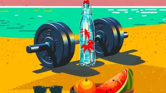 How Coconut Water Combined With Rock Salt Supports Humid Gym Workouts