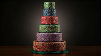 A Sweet Tribute: The 41st Anniversary Cake for Nita and Mukesh Ambani Inspired by 'Swadesh'