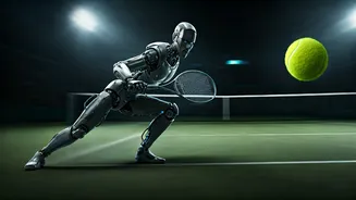 Robots Master Tennis: Galbot's LATENT Innovation Makes Human vs. Machine Matches a Reality