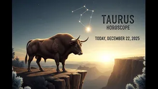Taurus Horoscope Today, December 22, 2025
