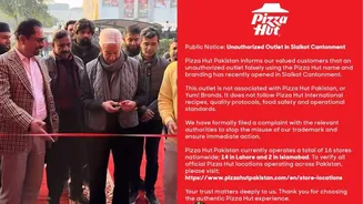 Pakistan defense minister inaugurates fake Pizza Hut; company says 'unauthorized'