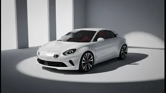 Alpine A290 Goes Matte White With Crocodile Madness
