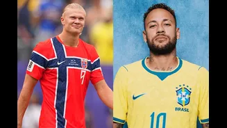 Haaland foi o queridinho da Copa do Mundo e Neymar o mais criticado