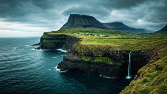 The 'Floating Lake' of Faroe Islands: An Optical Illusion Above the Atlantic