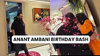 Radhika Merchant's Romantic Surprise For Anant Ambani In Jamnagar; 'Rose Decor, Warm Hug & Kisses' | WATCH