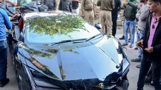 Kanpur Lamborghini crash: Tobacco tycoon son Shivam Mishra arrested