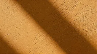 Replace Boring Wallpapers With Earthy Breathable Terracotta Material Coatings