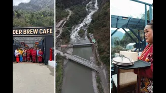 Watch: Indian Army Turns An Old Bridge Into India’s Most Unreal Café Over A River In Just 31 Days!