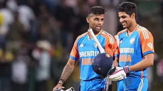 Report reveals Surya didn't want Gill in T20I team