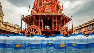 Rath Yatra Prep Needs Weather And Water Bottles