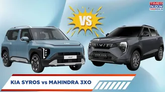 Kia Syros Vs Mahindra XUV 3XO - Which Compact SUV Makes More Sense Under Rs 10 Lakh?