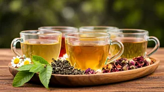 5 Teas for Glowing Skin & Hair Growth: An Herbal Guide