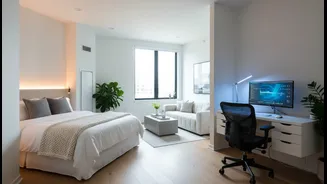 One-Room Living Works Better When Each Activity Has A Clear Zone