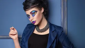 How Silver And Gold Makeup Details Are Entering More Experimental Beauty Looks
