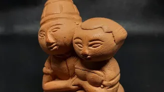 Why Clay Idols And Seed-Embedded Decor Are Replacing Plaster Of Paris Statues