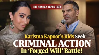 Karisma Kapoor's Children Pursue Legal Action Against Sunjay Kapur, Accusing Him of Forgery as the Conflict Escalates.