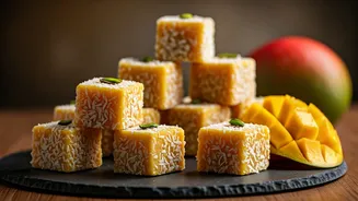 Lazy Dessert Lovers Need This Mango Barfi Idea