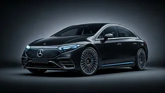 Mercedes-Benz EQS Facelift: Unveiling Enhanced Range, 800V Tech, and Smarter Driving