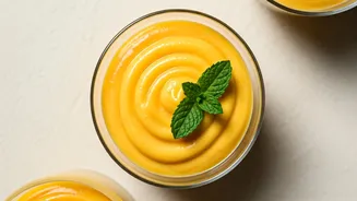 Try This Viral 3 Ingredient Vegan Alphonso Mango Pudding